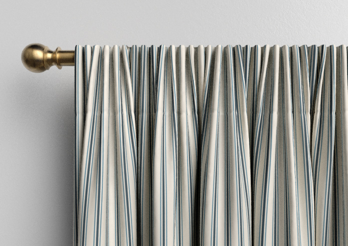 The British Stripe Co. Mary, Polzeath No.2 - Made to Measure Curtains - Image 9
